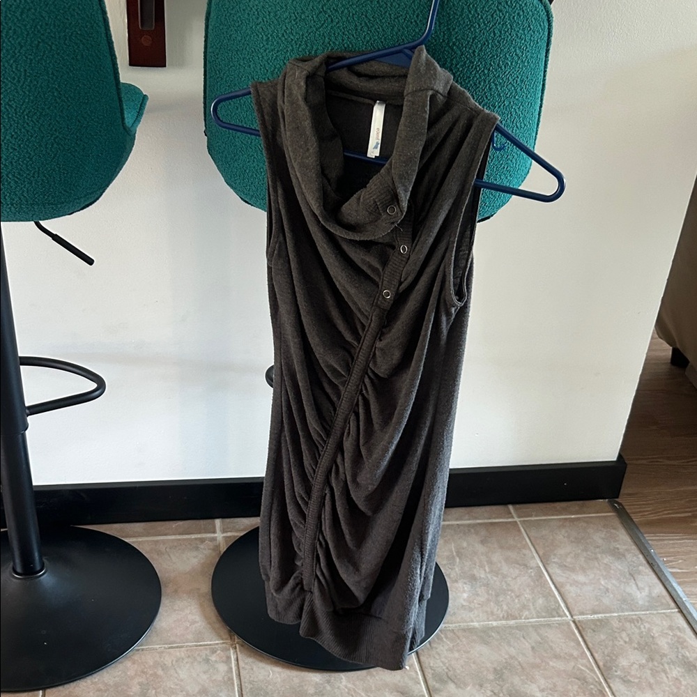 Gray Sleeveless Dress